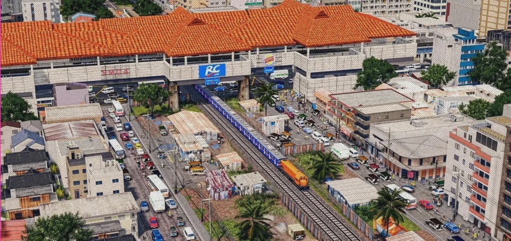 Игрок Cities Skylines показал эволюцию филиппинского города