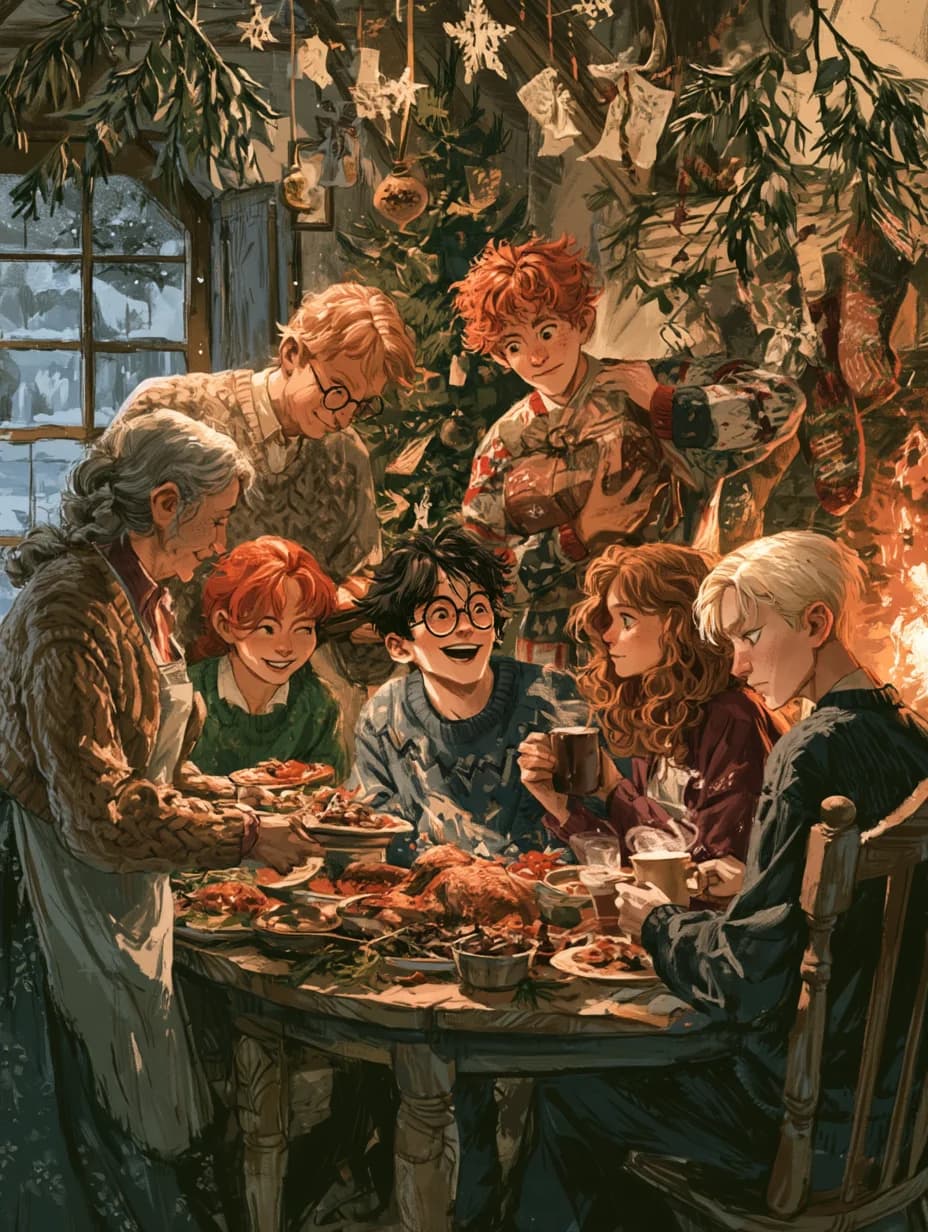 Рождество у Уизли / A Weasley Christmas