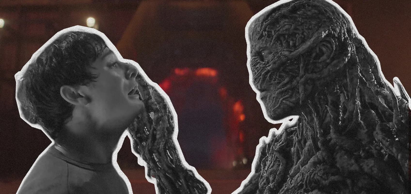 Уилл Байерс и Векна в сериале «Очень странные дела» © Netflix
