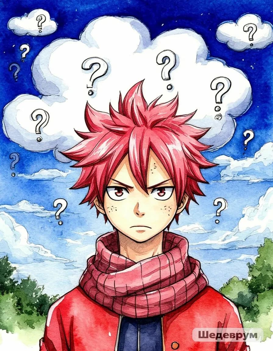 О чём думает Нацу?