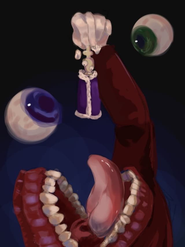 Обложка фанфика Я не просил о сотворении своем