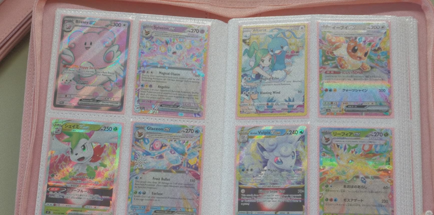 Кадр из ролика pokémon card collection tour 2026 ⋆ ˚｡⋆୨୧˚ // cute cards only, flip through, where i buy them