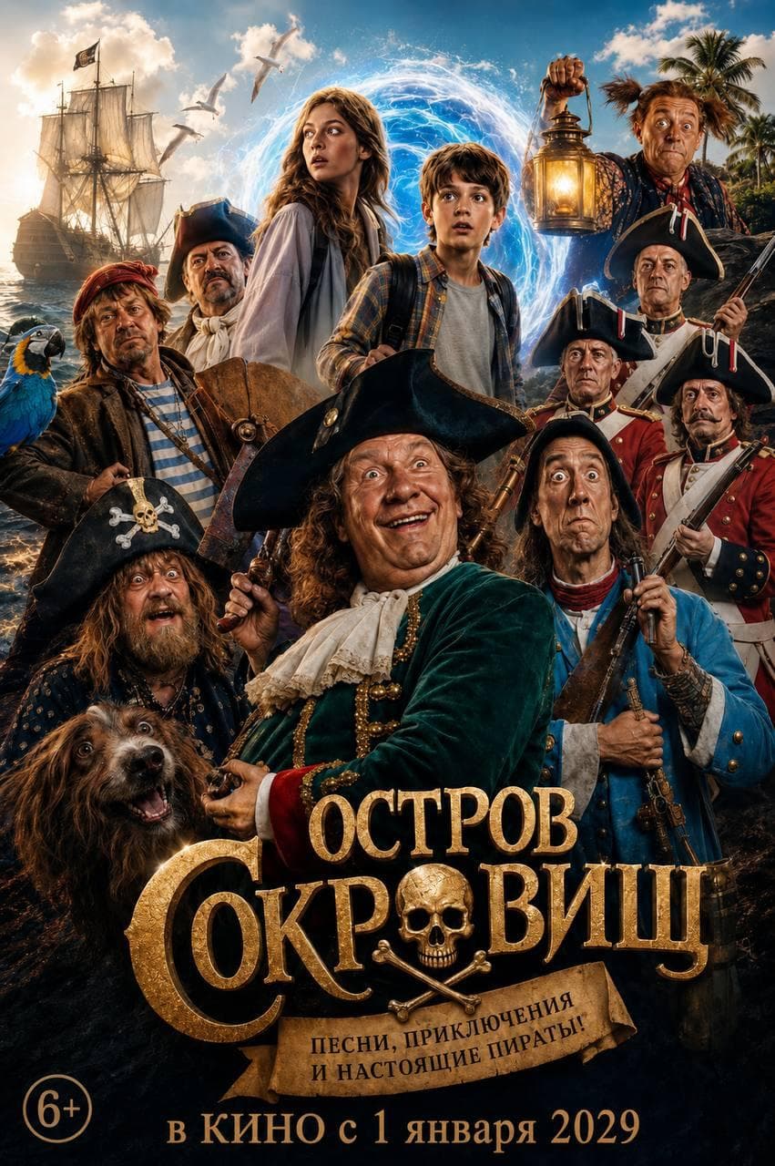 Постер фильма «Остров сокровищ». Источник: «Централ Партнершип» // Telegram