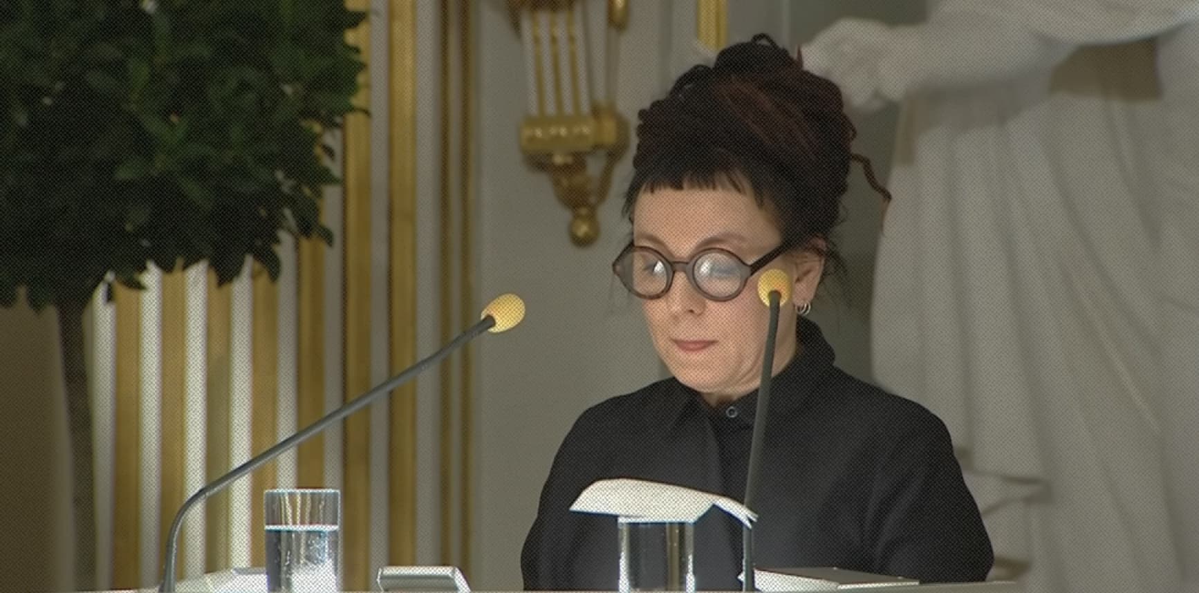 Кадр из ролика Nobel Lecture: Olga Tokarczuk, Nobel Prize in Literature 2018 || Nobel Prize