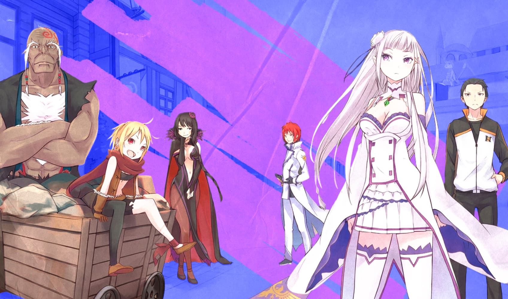 Разворот ранобэ «Re:Zero. Жизнь с нуля в альтернативном мире»