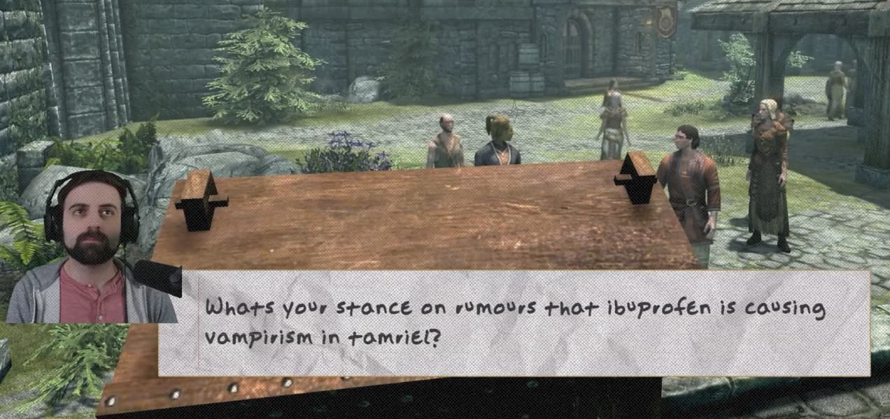 Фанат Skyrim придумал абсурдный способ расправы с драконами