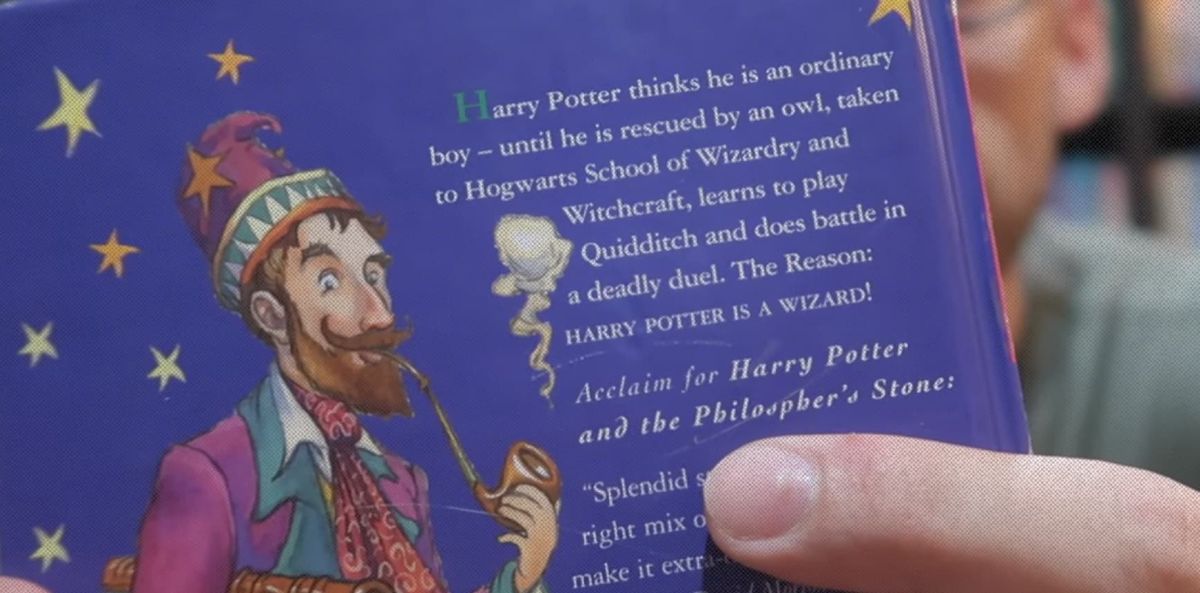 Кадр из ролика  WHAT IS YOUR HARRY POTTER BOOK WORTH? FIRST EDITION vs FIRST PRINTING || The Potter Collector
