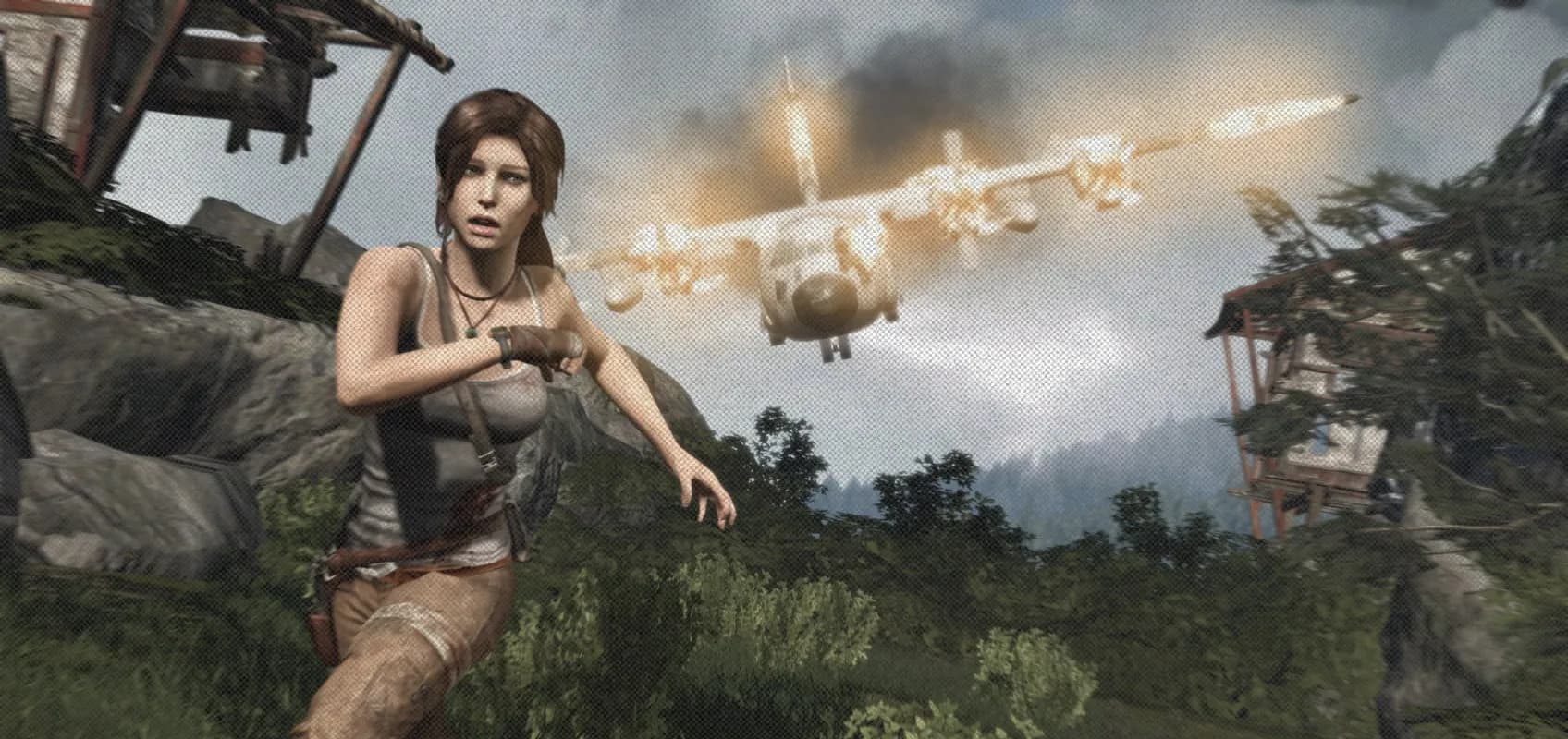 Кадр из игры «Tomb Raider»