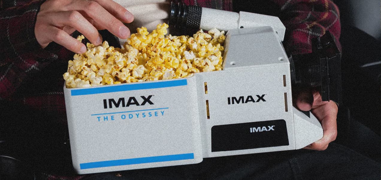 «Одиссея» получит ведро для попкорна в виде IMAX-камеры