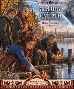 Обложка фанфика ЖИЗНЬ среди СМЕРТИ (Хроники одного года)  Октябрь. Часть 1