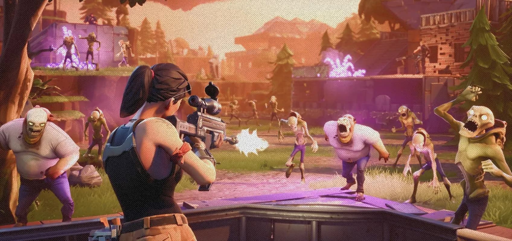 Кадр из игры «Fortnite»
