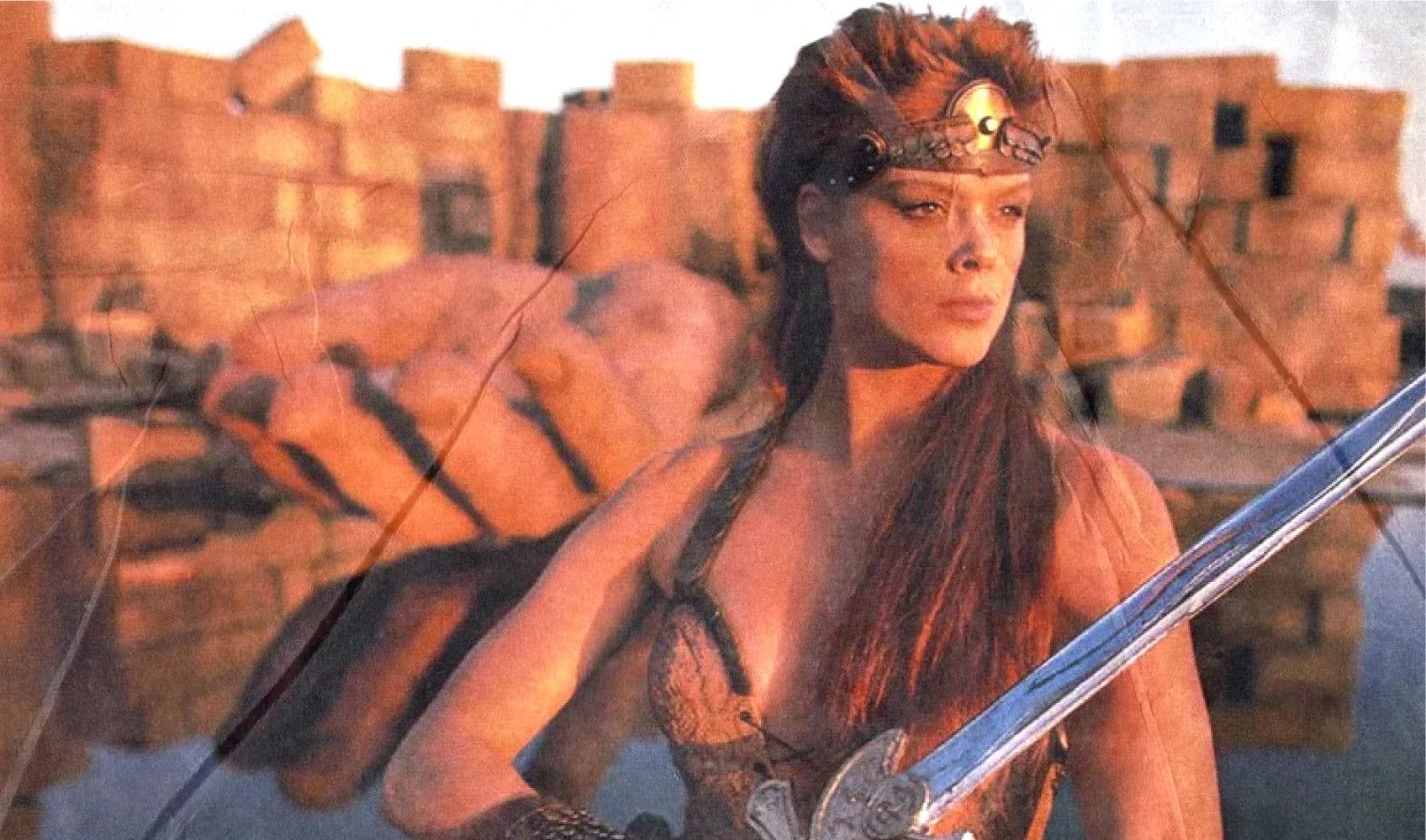 Кадр из фильма «Рыжая Соня» (1985 г)
