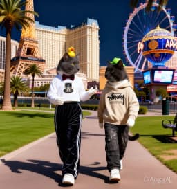 Обложка фанфика Каникулы в США. Лас-Вегас