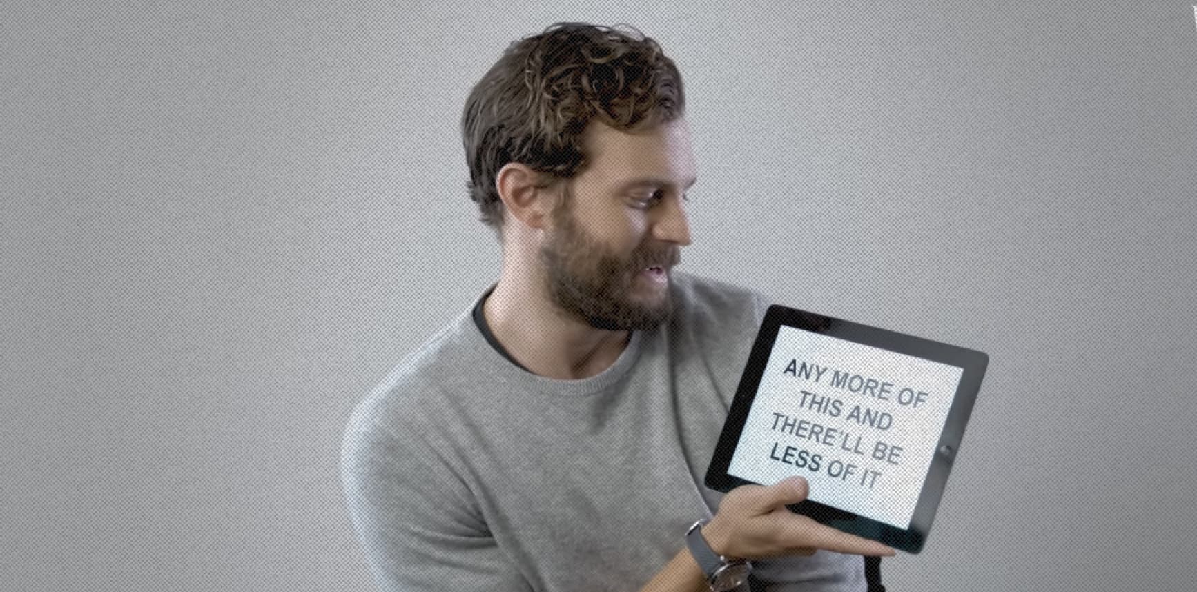 Кадр из ролика Jamie Dornan Teaches You Northern Irish Slang | Vanity Fair