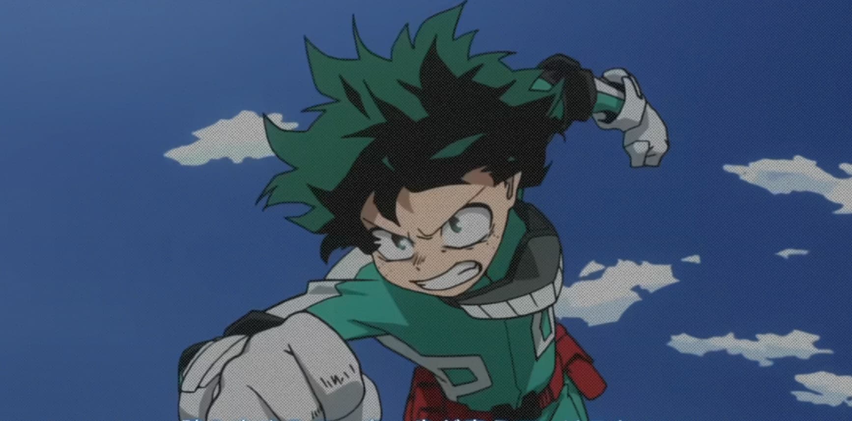 Кадр из ролика My Hero Academia Opening 1 | The Day || Crunchyroll