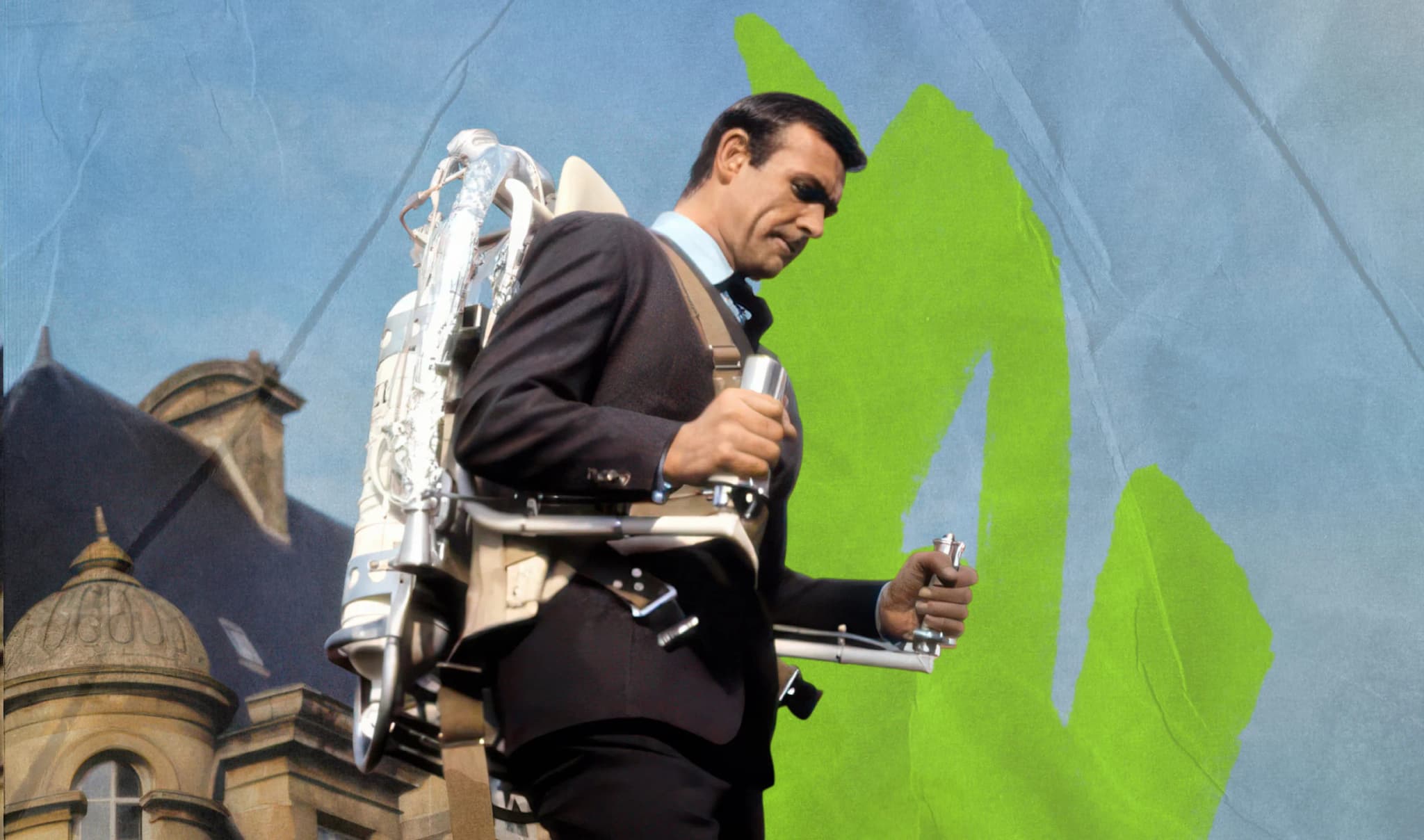 Шон Коннери в фильме — «Шаровая молния» (1965 г) 