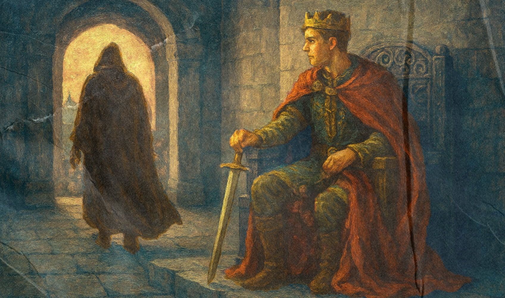 Иллюстрация к роману "Глаза дракона"
