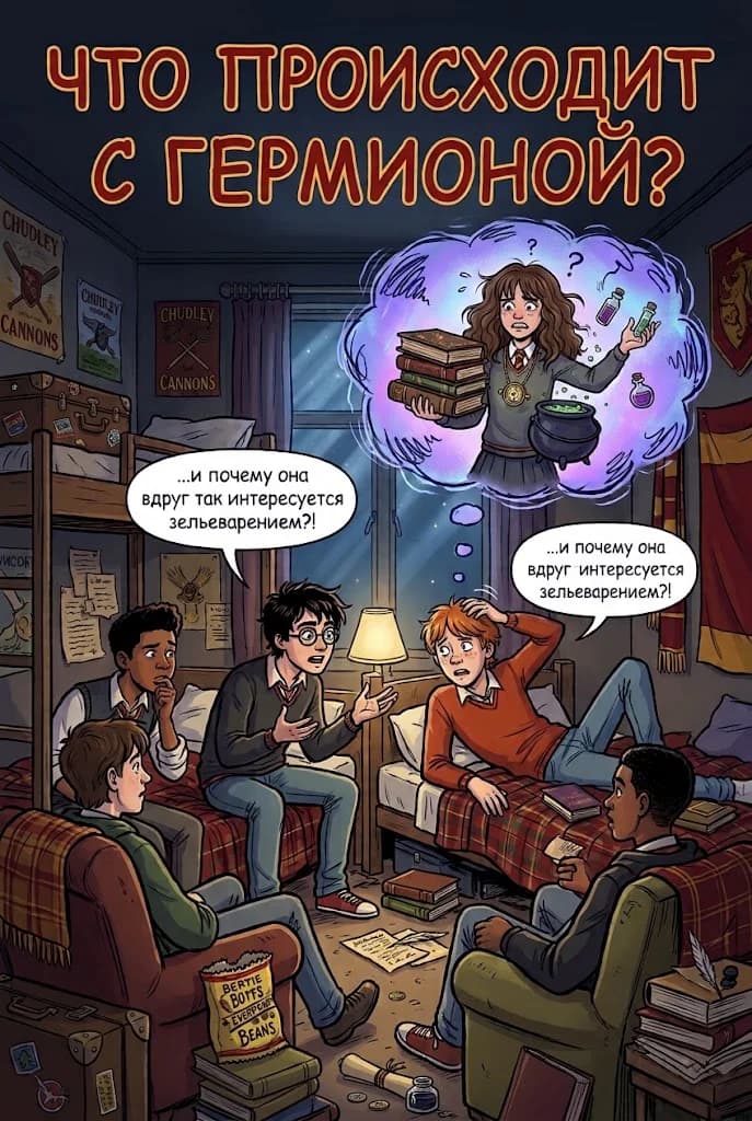 Что происходит с Гермионой? / What's up with Hermione?