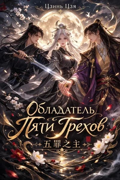 Обложка фанфика Обладатель Пяти Грехов | 五罪之主 (Wǔ Zuì Zhī Zhǔ)