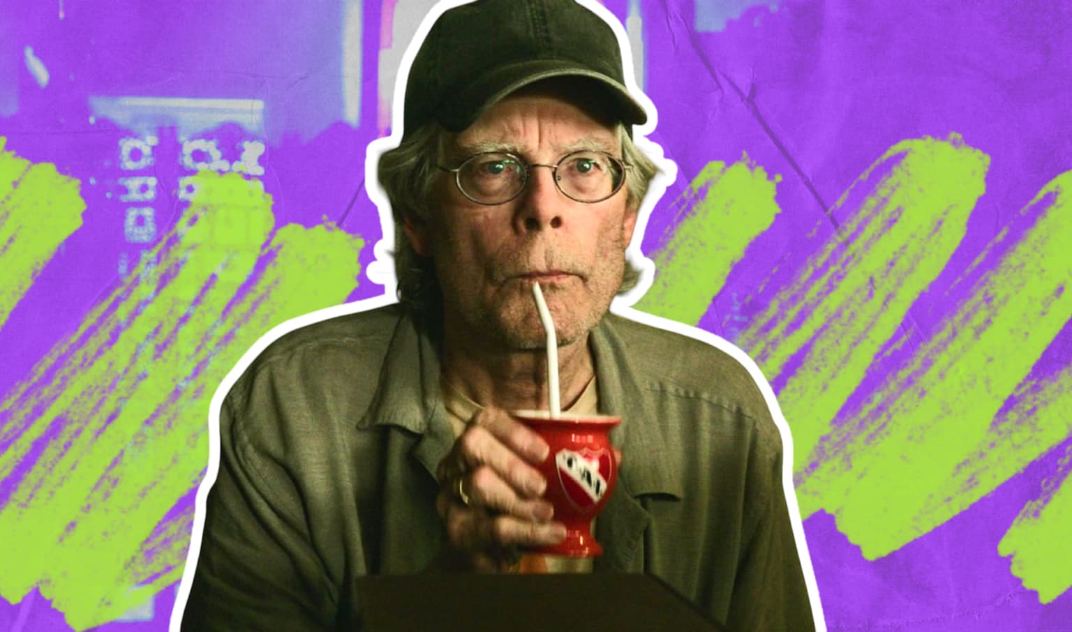Стивен Кинг во время своего камео в фильме «Оно 2» (2019) © New Line Cinema//Double Dream//Vertigo Entertainment//Rideback