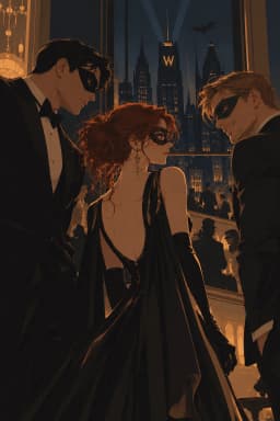 Обложка фанфика Флирт на благотворительном вечере / Gala Flirtations