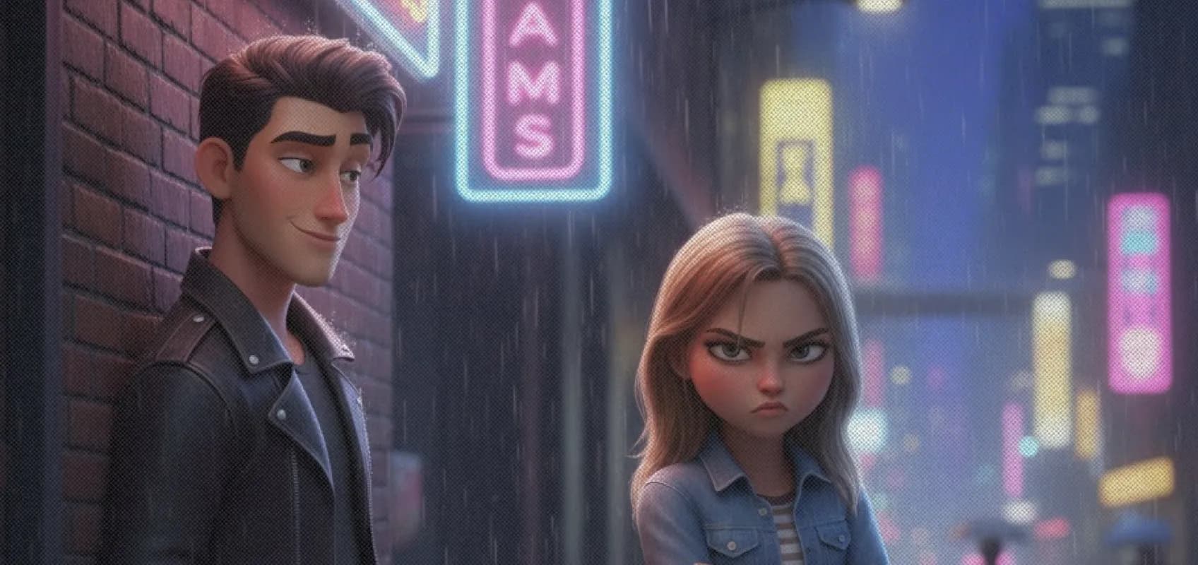 Bad Boy's Girl в представлении ИИ
