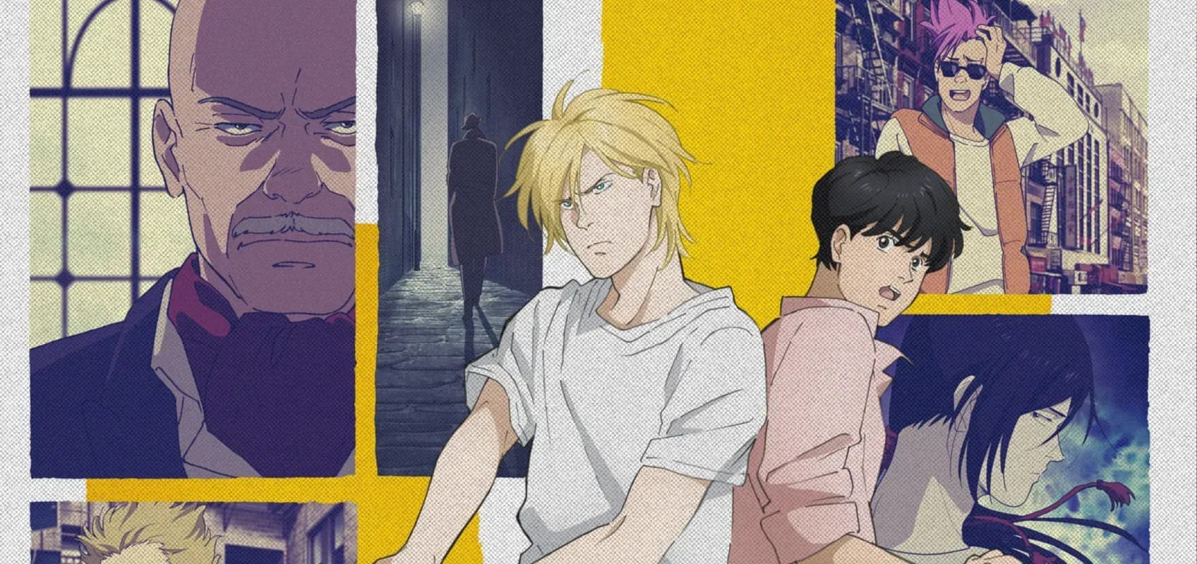 Герои аниме Banana Fish