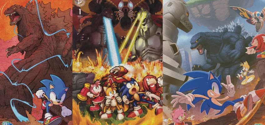 Sonic x Godzilla