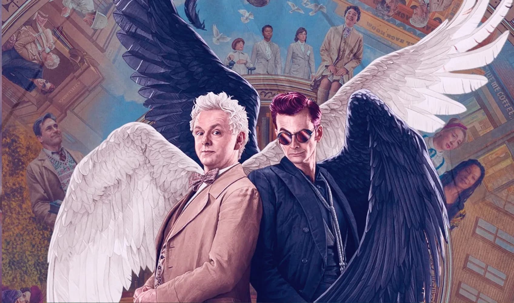 Обложка к сериалу «Благие знамения» 
