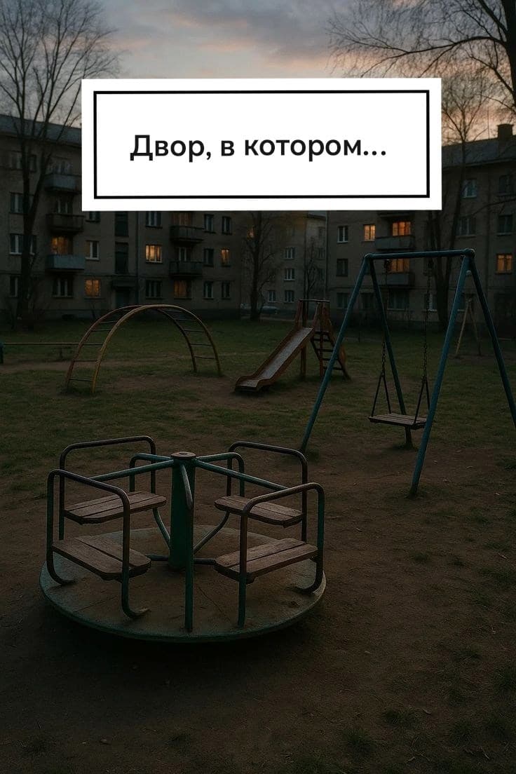 Двор, в котором...