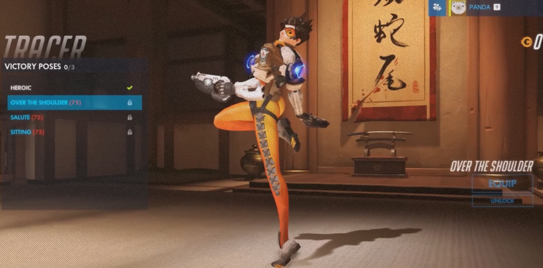 Кадр из ролика Tracer from Overwatch - removed victory pose vs. new victory pose