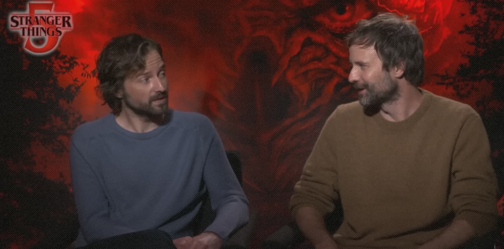 Кадр из ролика An Oral History of 'Stranger Things’ with The Duffer Brothers || Rotten Tomatoes TV