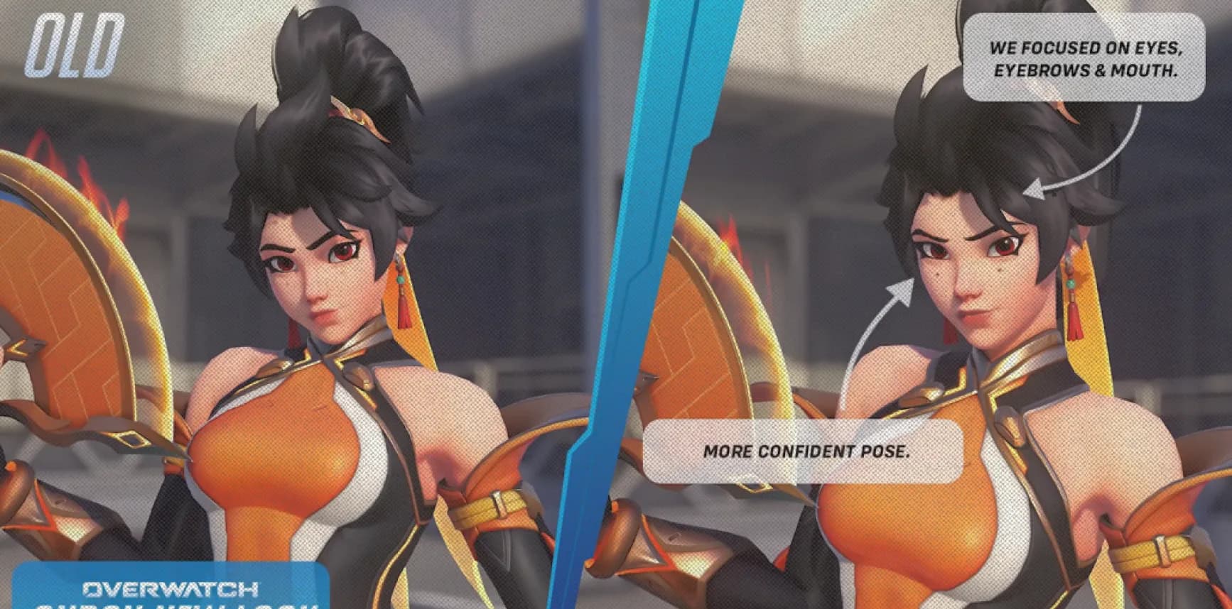 Обновленный дизайн героини в Overwatch разделил фанатов