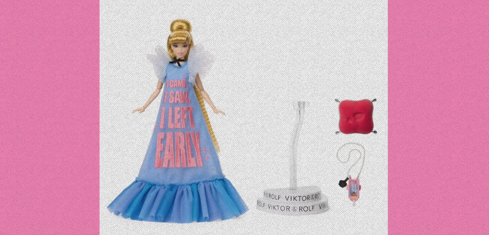 Дом моды Viktor&Rolf создал коллекционную куклу Золушку в дизайнерском платье