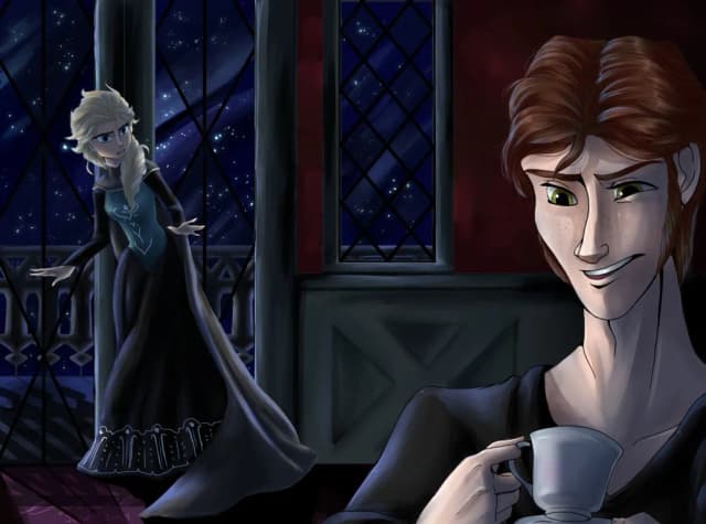 Обложка фанфика Какой мерзкий в Аренделле кофе!