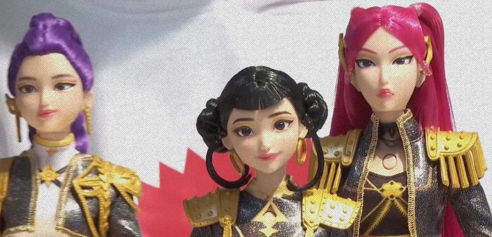 Mattel представила кукол по «Кей-поп-охотницам на демонов» — фанаты посчитали их «пугающими»