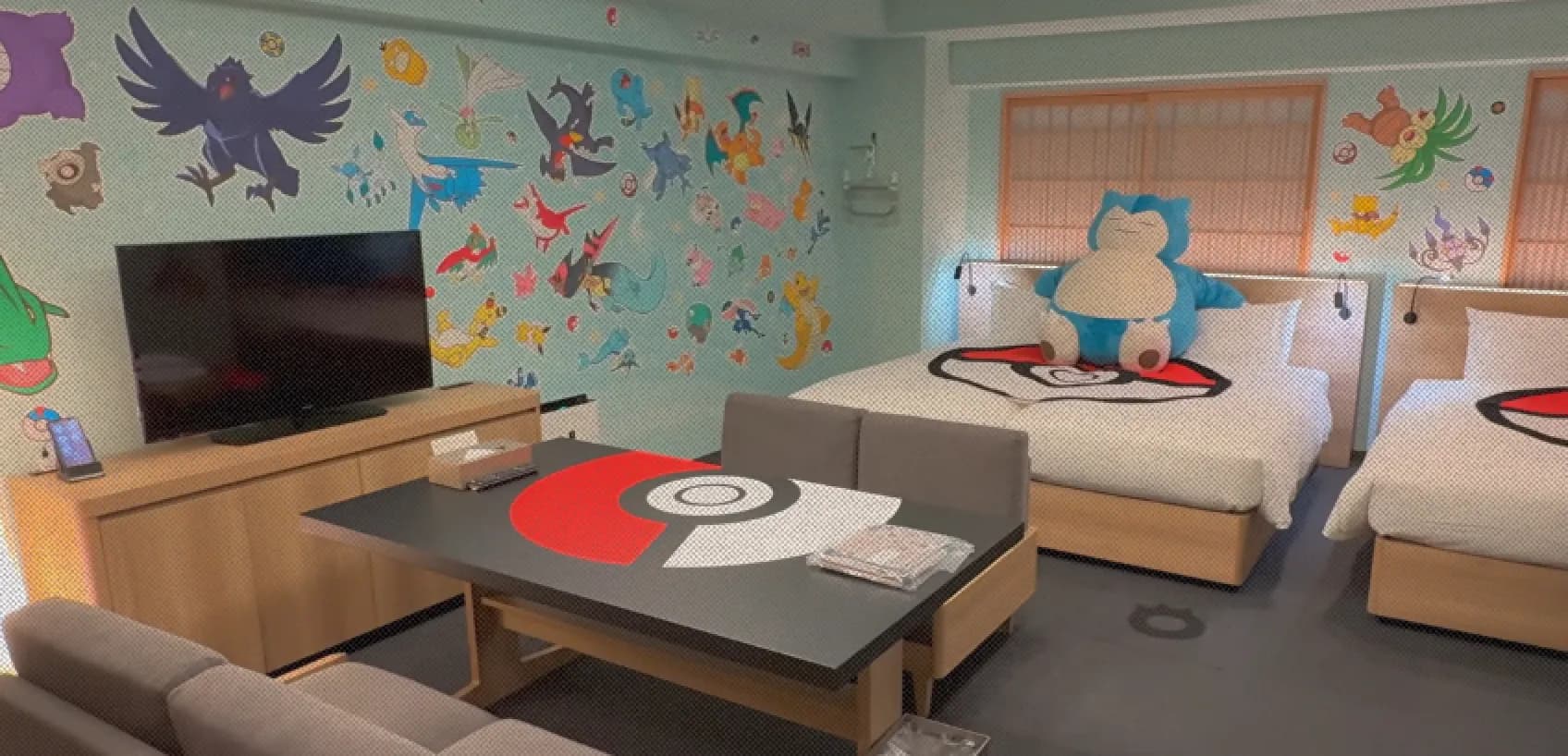 В Японии открылись новые отели, оформленные в стиле Pokémon