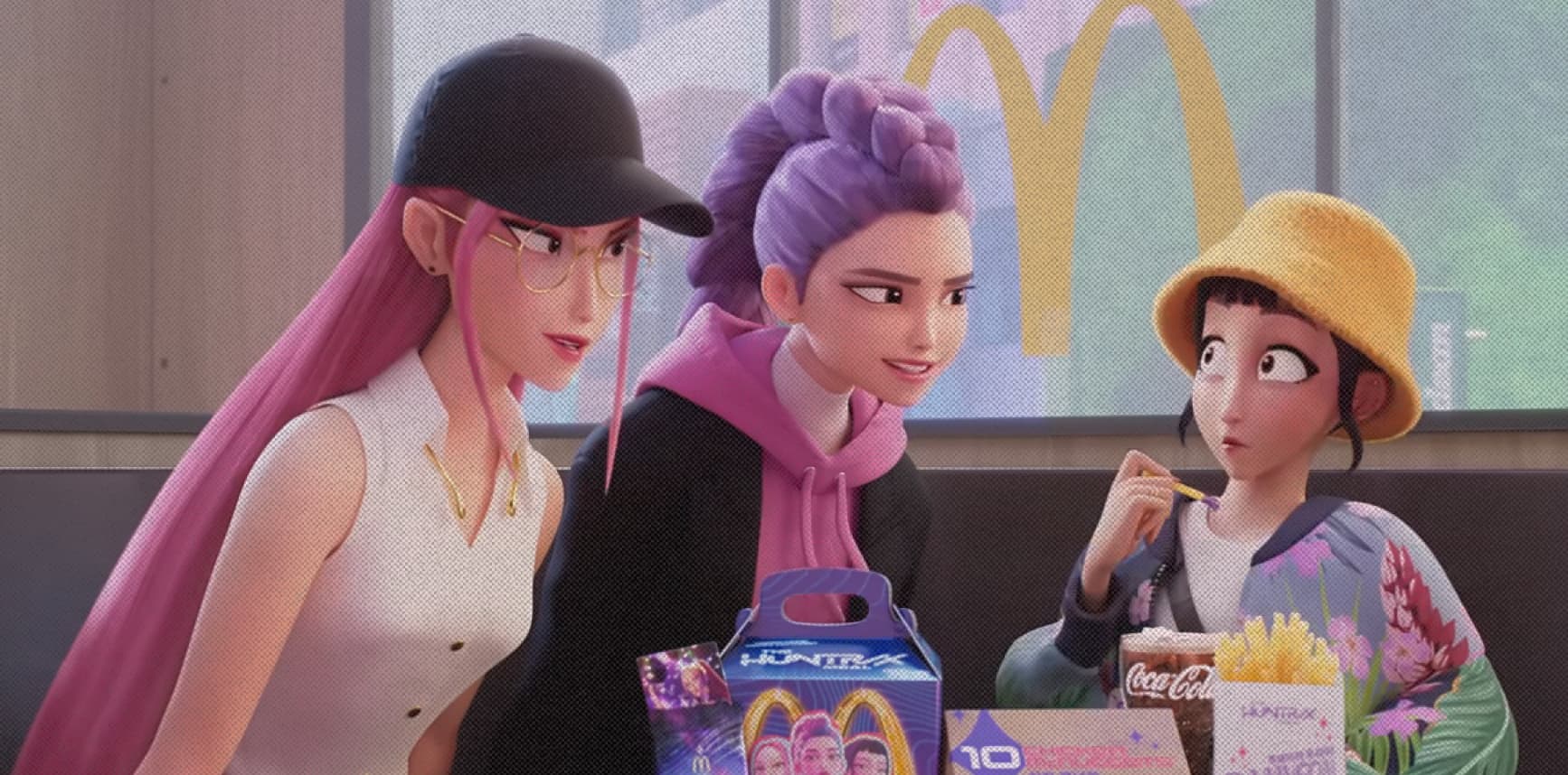 Кадр из ролика HUNTR/X Meal | McDonald’s KPop Demon Hunters || McDonald's