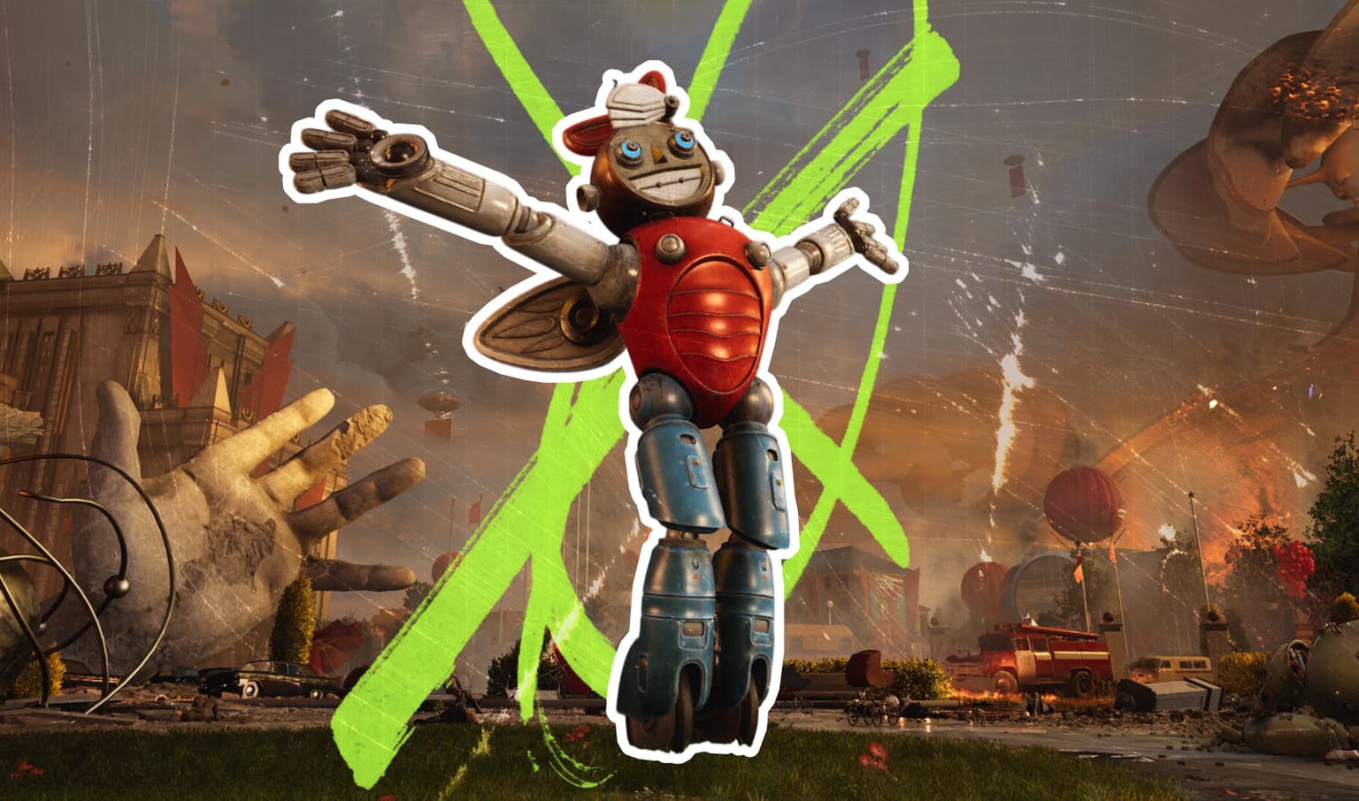Кадр из игры «Atomic Heart»