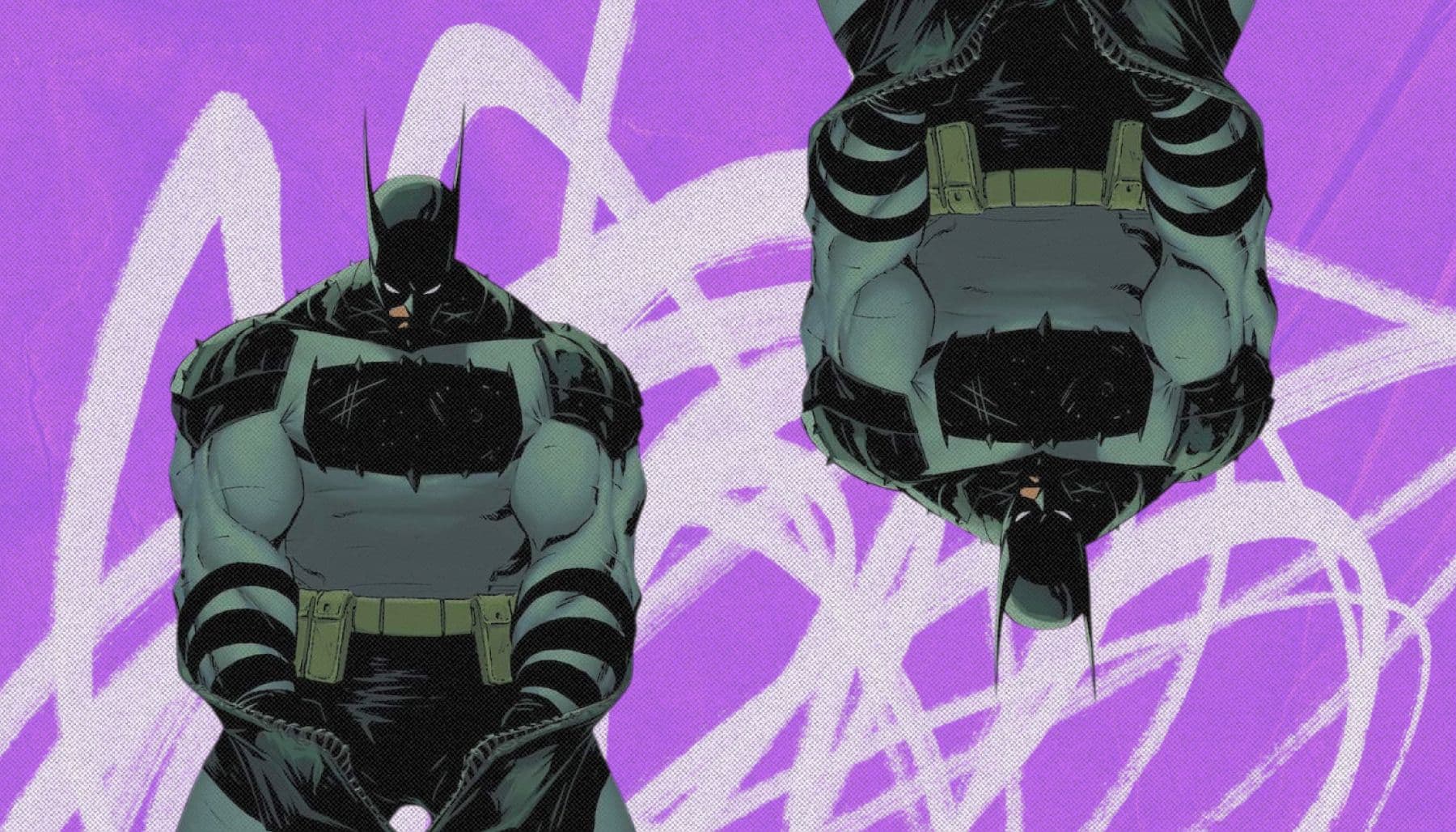 Absolute Batman, коллаж