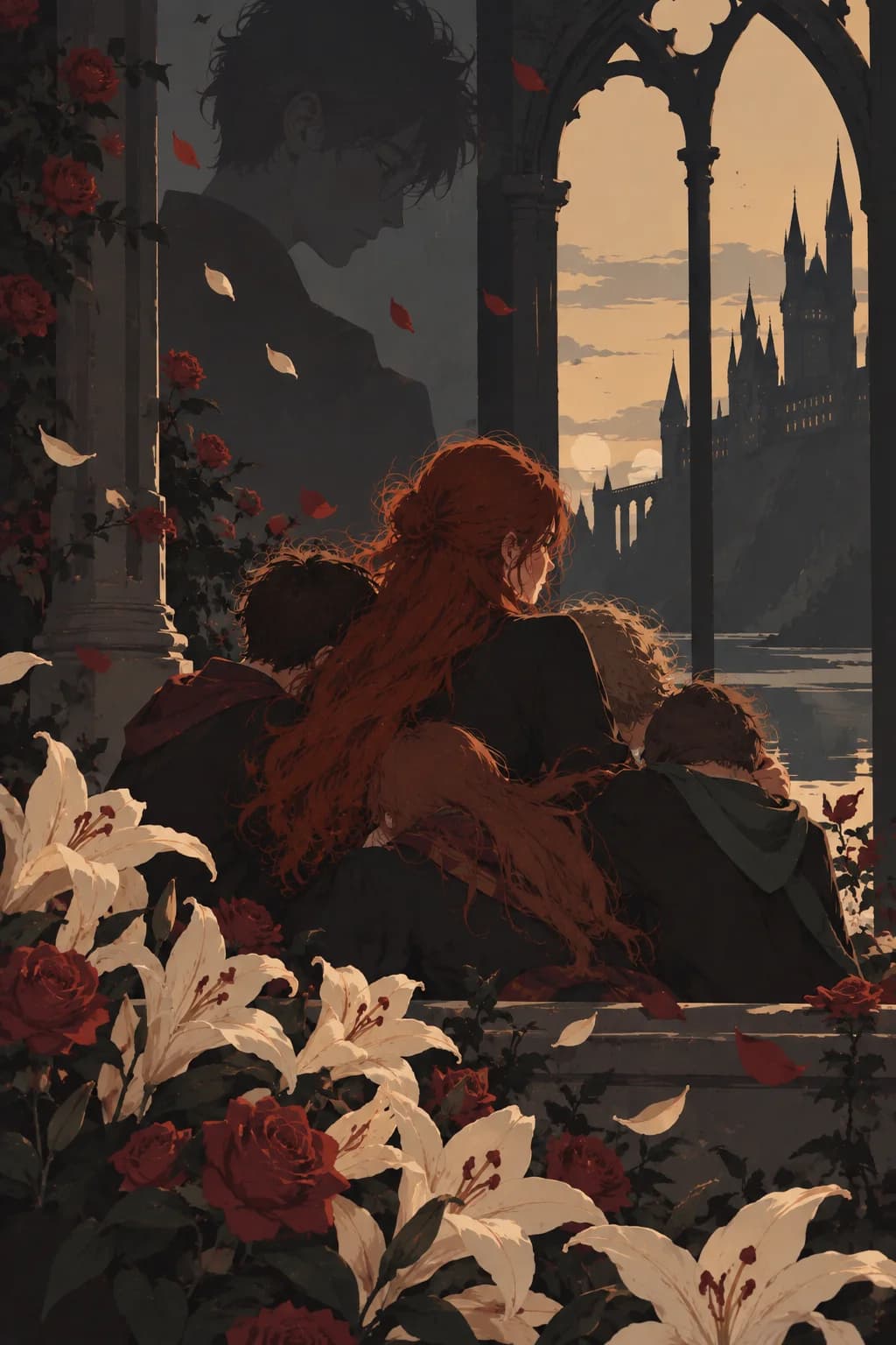 С красными розами приходят белые лилии / with roses red come lilies white
