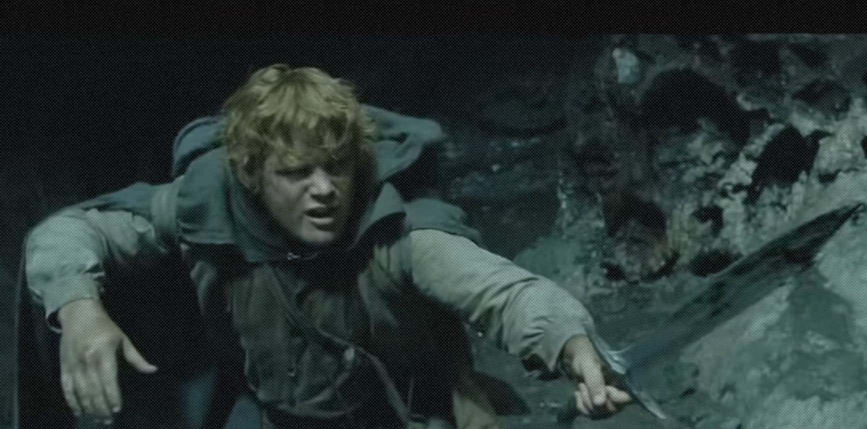 Кадр из ролика LOTR The Return of the King - The Choices of Master Samwise Part 1 (Shelob's Lair Part 4) || EgalmothOfGondolin01