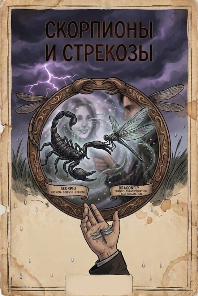 Обложка фанфика Скорпионы и стрекозы / Scorpiones & Anisoptera