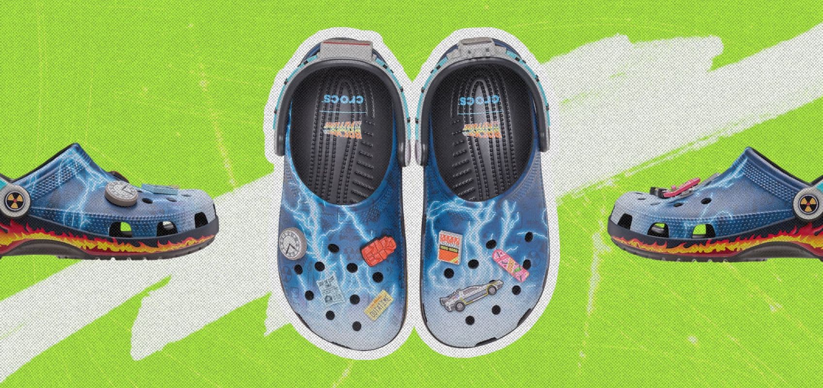 Crocs выпустит сабо по мотивам франшизы «Назад в будущее»