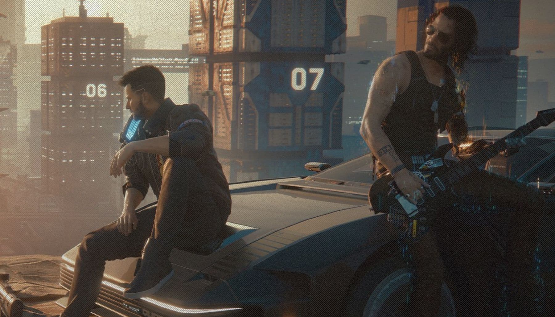 CDPR поделилась с фанатами Cyberpunk 2077 праздничным артом и разозлила поклонников Ви-женщины