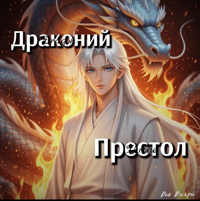 Обложка фанфика Драконий престол