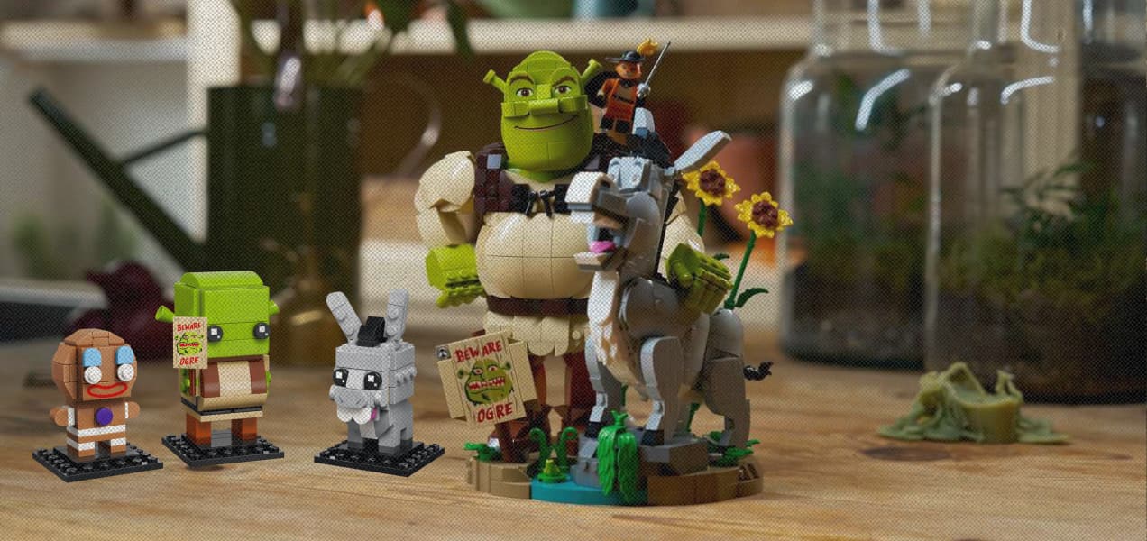 LEGO показала наборы по мотивам мультфильма «Шрек»