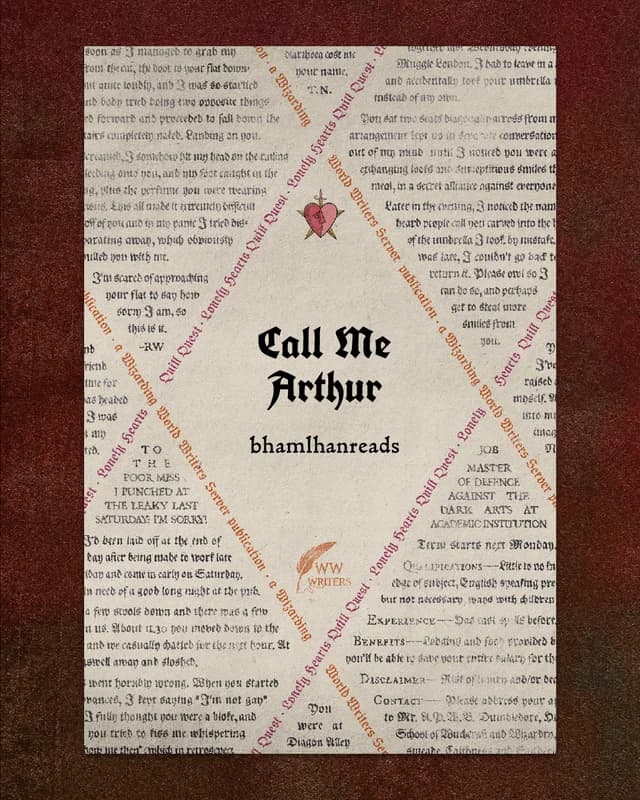 Зови меня Артур / Call Me Arthur