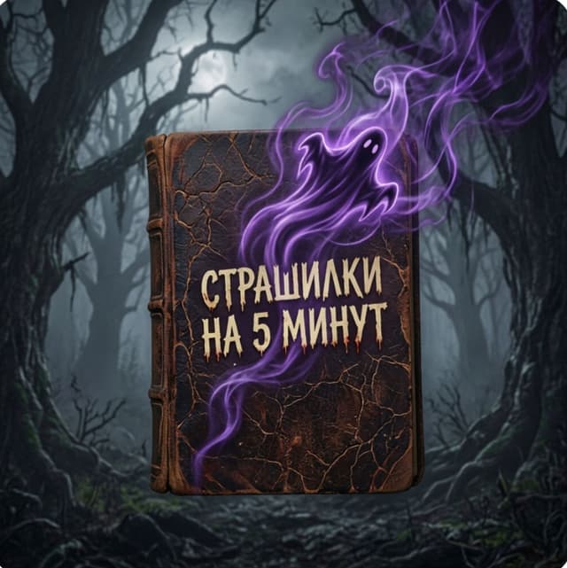 Обложка фанфика Страшилки на 5 минут
