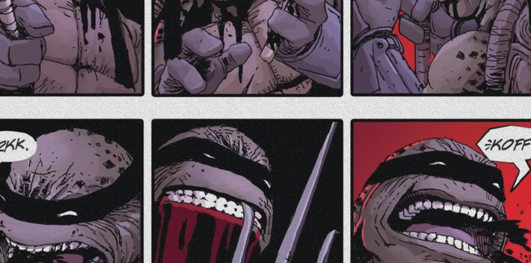 Кадр из ролика The Last Ronin || Mullet-Man Comics